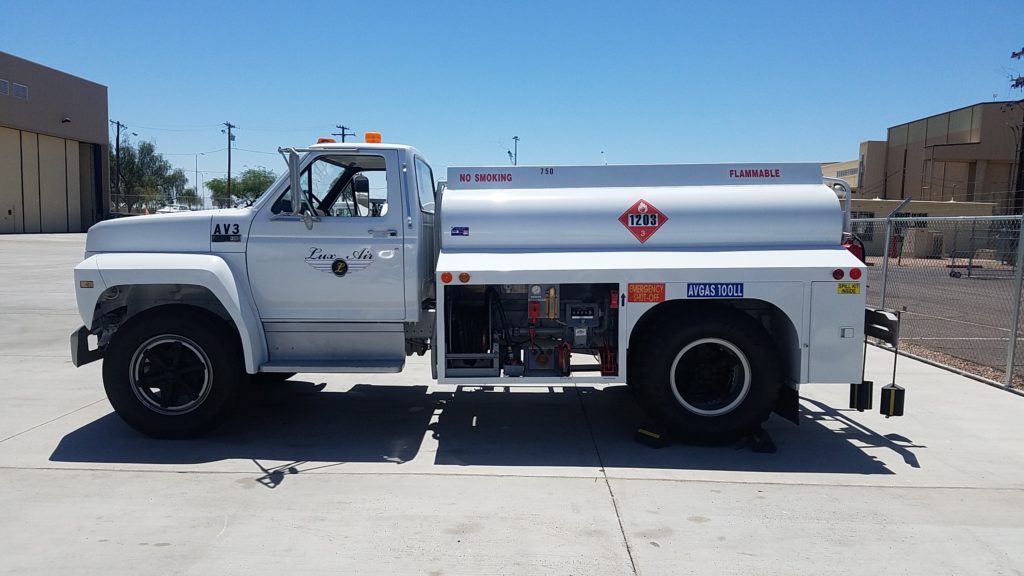 Ford F600 750 Gallon AvGAS truck