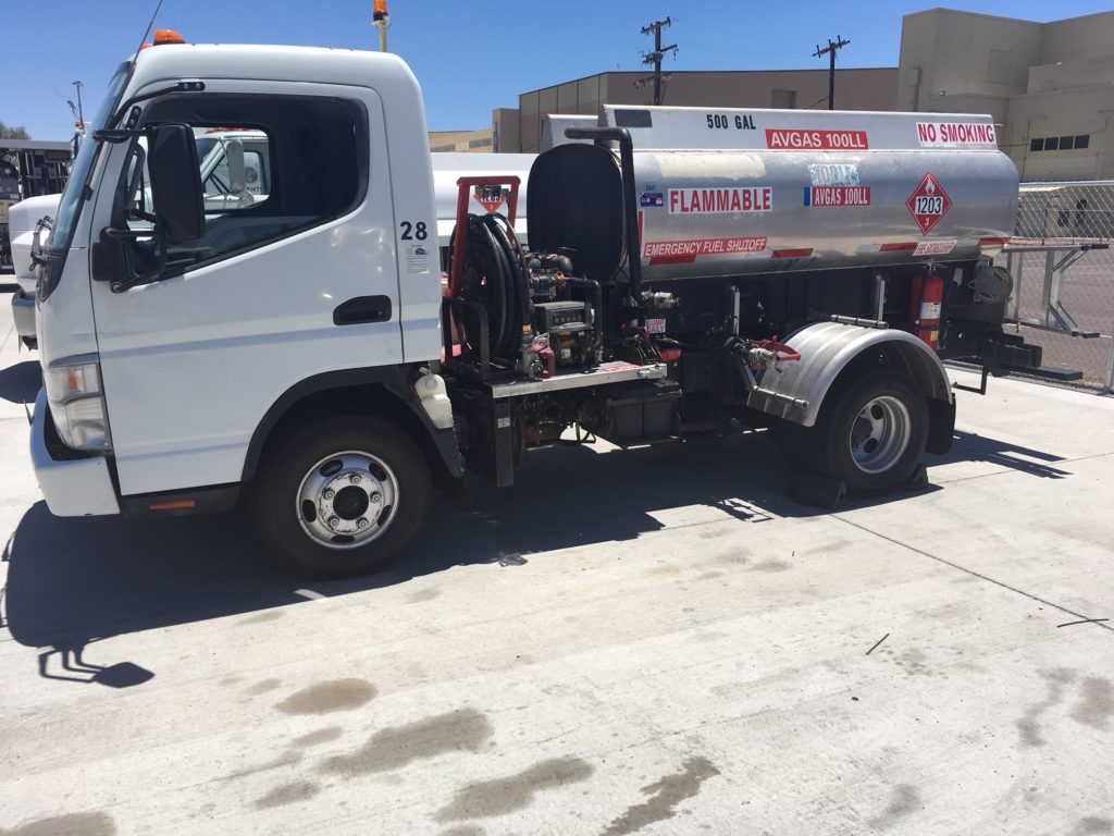 2006 Mitsubishi 500 Gallon 100LL Fuel Truck