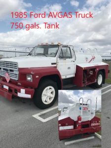 1985 Ford AVGAS Fuel Truck – 750 Gallon Capacity