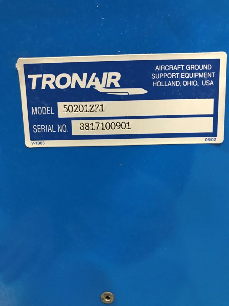 Tronair Hydraulic Power Unit Model 5020