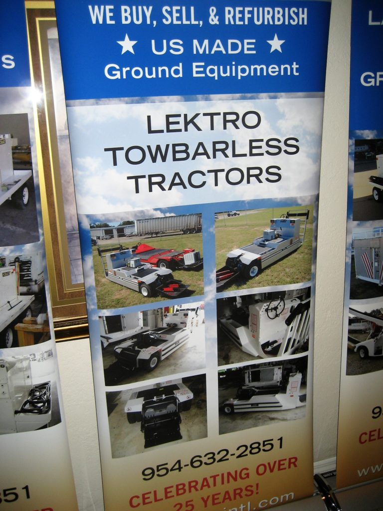 Lektro Towbarless Tractors