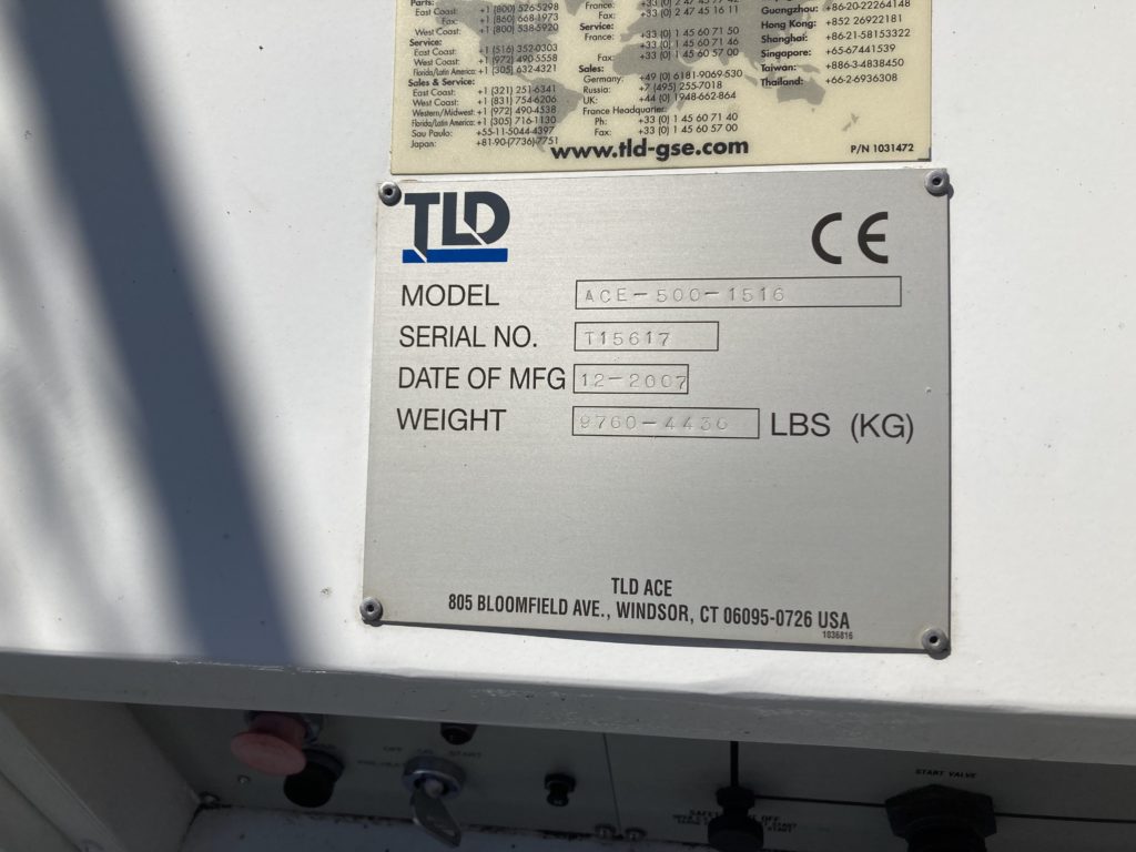 TLD ACE-500 Air Start Unit