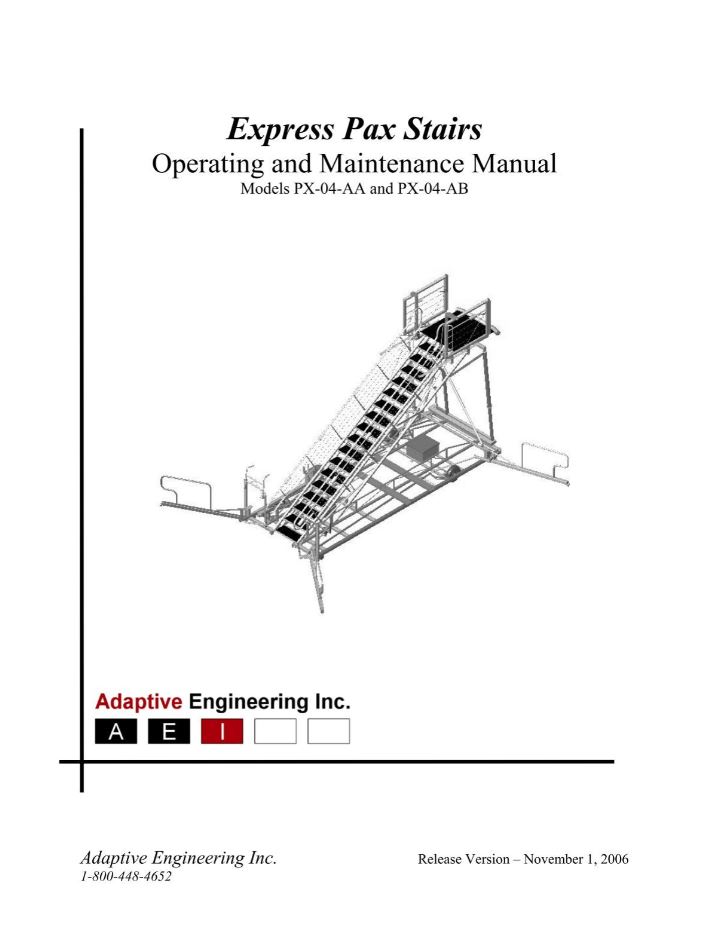 Express KCI GSE Pax Aircraft Passenger/Crew Stairs