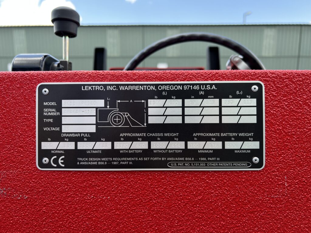 2015 Lektro AP8350 – 35 hours