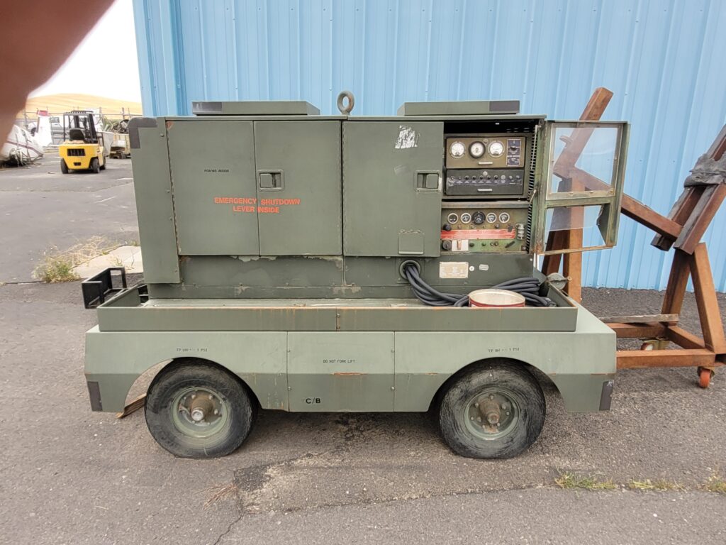 1983 Hollingsworth 72KW 400HZ GPU Generator Set