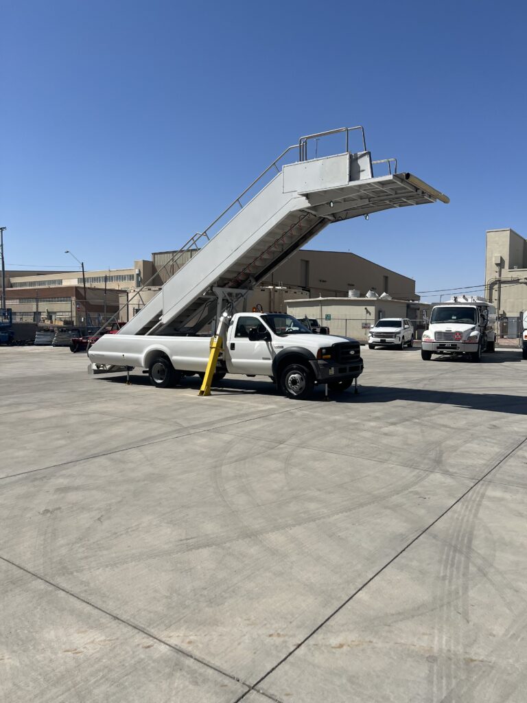 Drivable Wide Body Air Stair