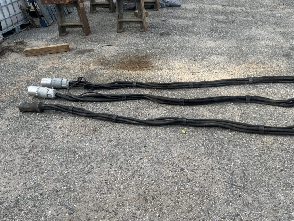 ACCA2050 Male Female A/C Aircraft Power Cable 400hz