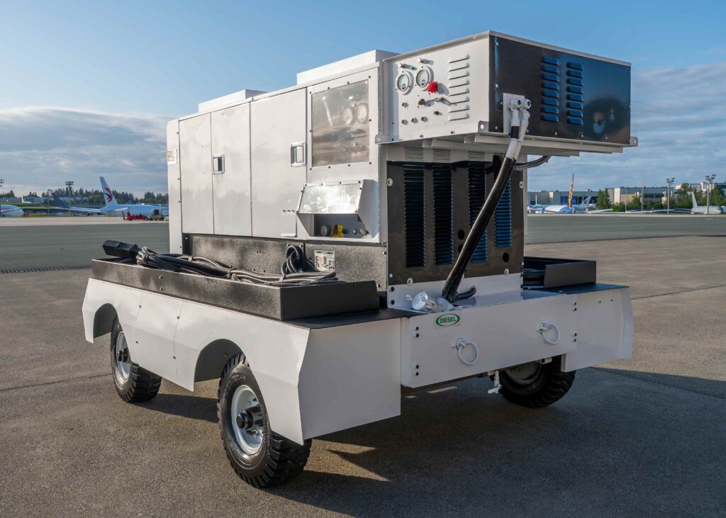 Former U.S. Air Force Aircraft Ground Power Unit – 1986 Hollingsworth A/M32A-86 (Refurbished)