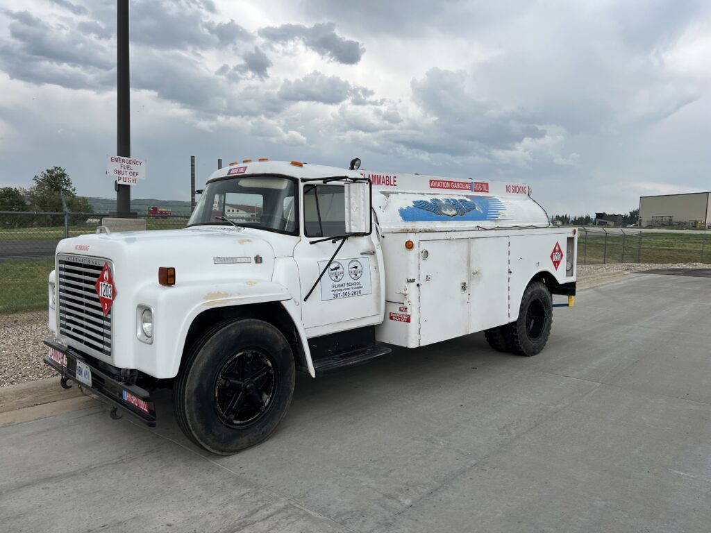 Working 1,200gal AvGas Truck