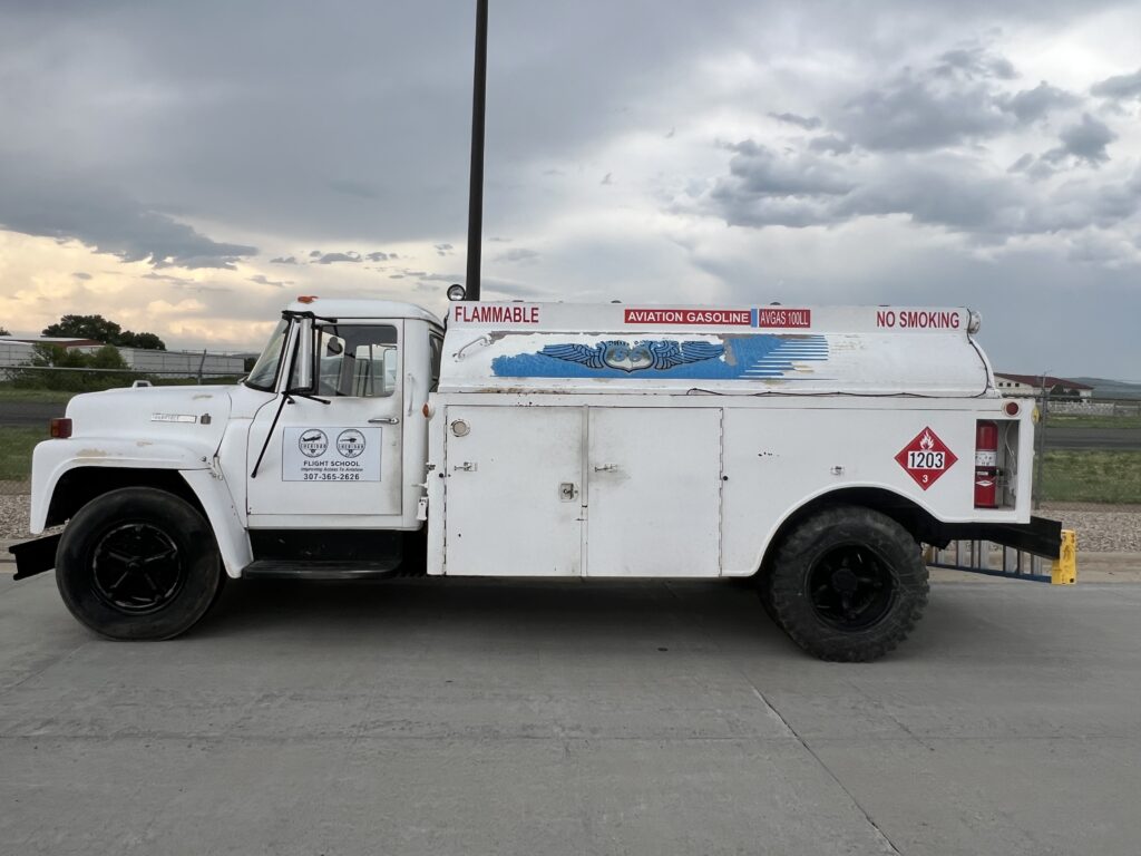 Working 1,200gal AvGas Truck