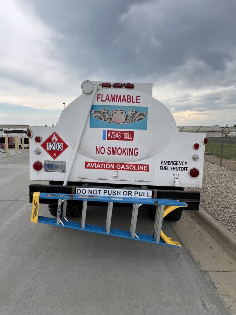 Working 1,200gal AvGas Truck