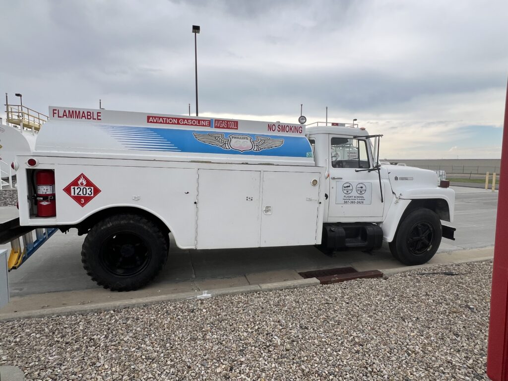 Working 1,200gal AvGas Truck
