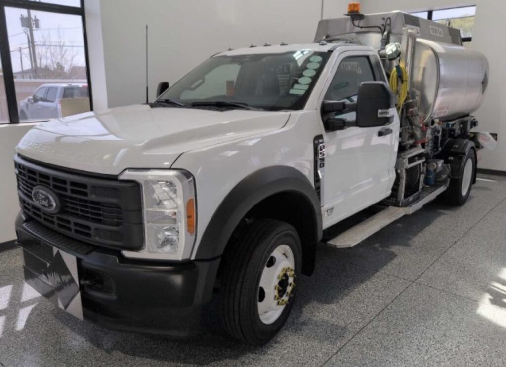 2023 F550 AvGas Fuel Truck 1,500 Gallon For Auction – 7/10