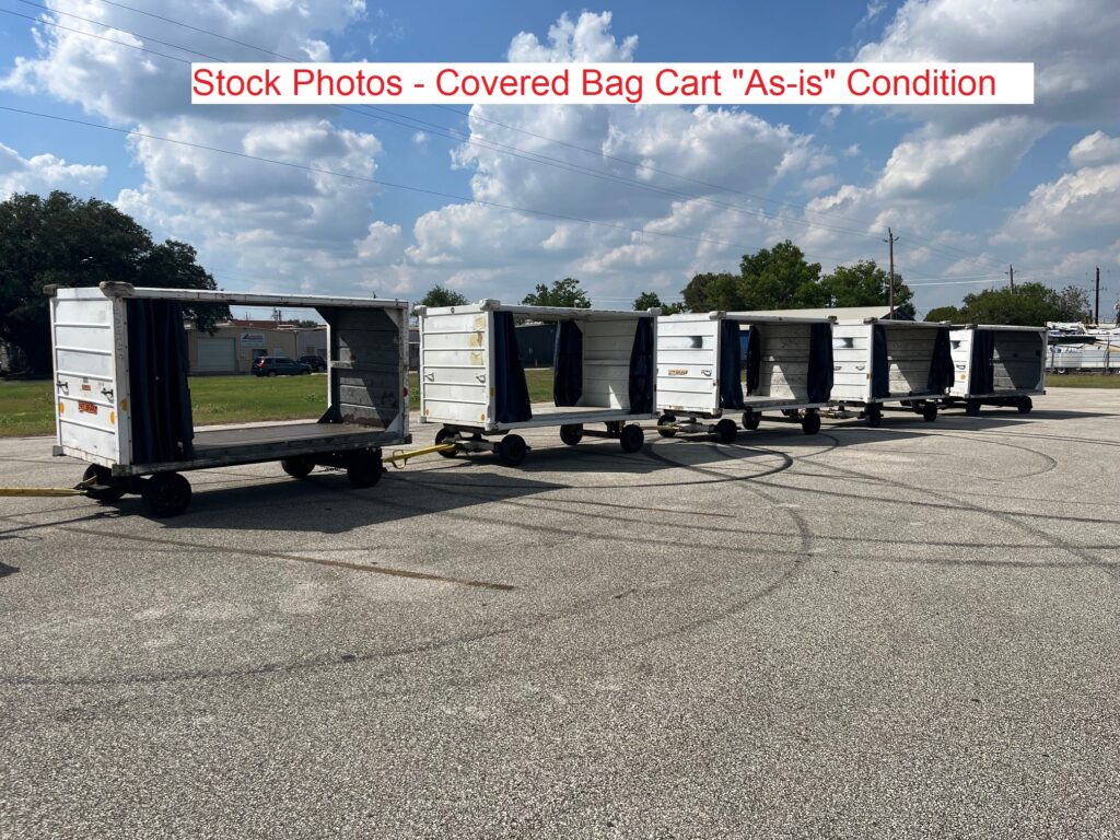 WASP Covered Baggage Carts – Refurbished or As-is