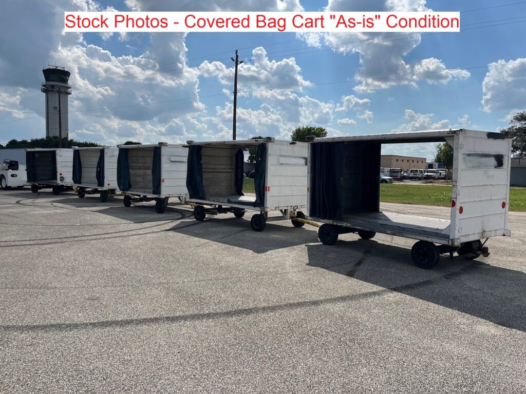 WASP Covered Baggage Carts – Refurbished or As-is