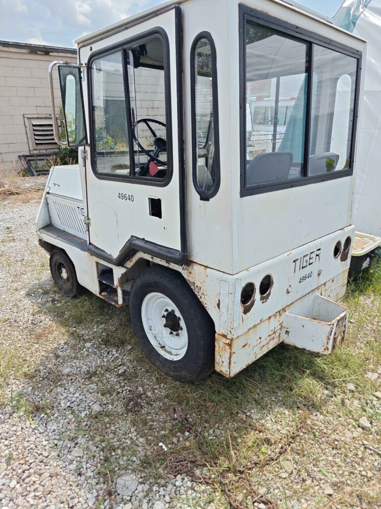 Tiger Tig40 Baggage Tractor For Parts Not Working