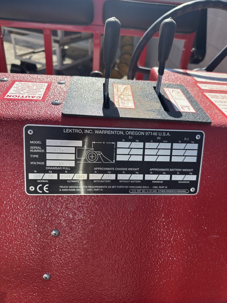 Used Lektro 8600 – For Sale/Rent